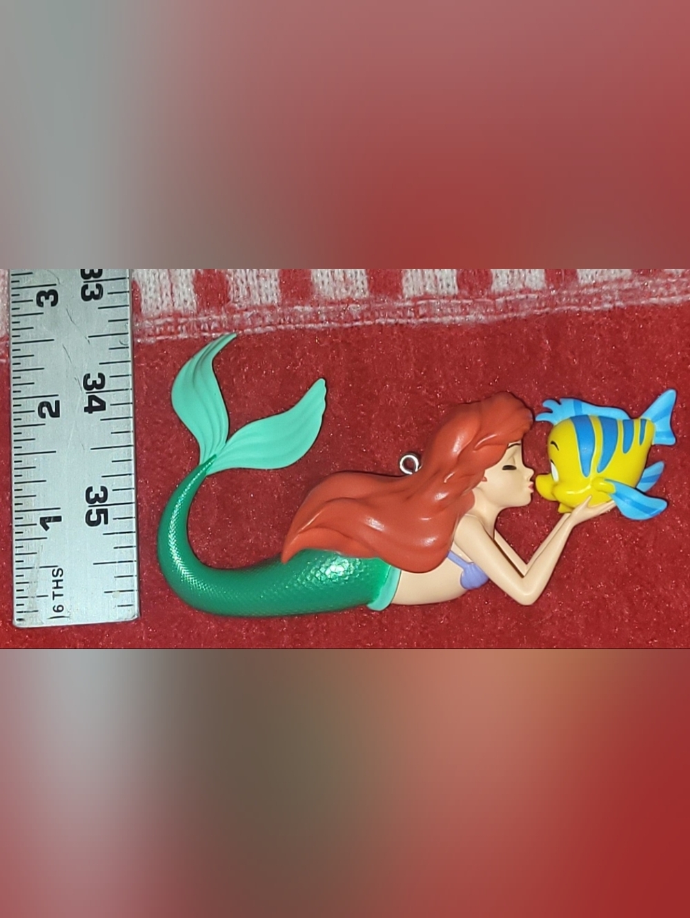 Hallmark Keepsake Disney's The Little Mermaid Ariel & Flounder Ornament 2025 - Picture 10 of 10